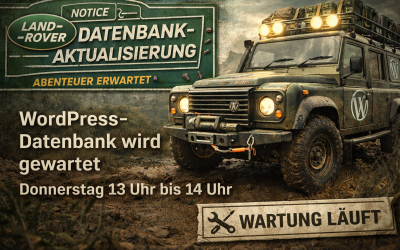 Upgrade der Datenbank