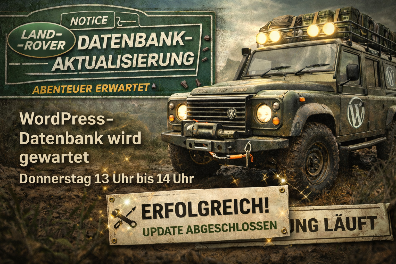 Upgrade der Datenbank